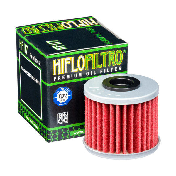 Filtro de Aceite Hiflofiltro HF117 DCT