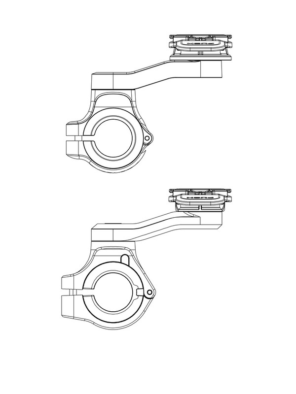 Soporte para smartphone moto QUAD LOCK PRO - soporte para manillar